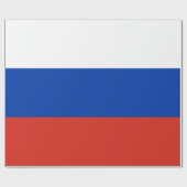 Russische Vlag (Rusland) Cadeaupapier (Vlak)