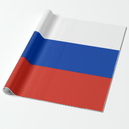 Russische Vlag (Rusland) Cadeaupapier