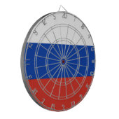 Russische vlag (Rusland) Dartbord (Voorkant Links)