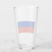 Russische Vlag (Rusland) Glas (Achterkant)