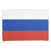 Russische vlag (Rusland) Kussensloop (Voorkant-Rechts)