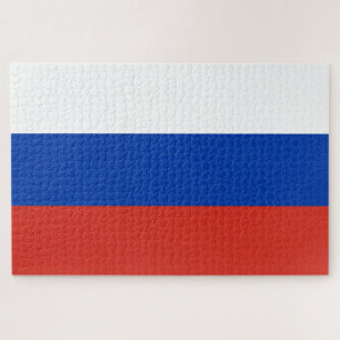 Russische vlag (Rusland) Legpuzzel