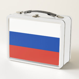 Russische vlag (Rusland) Metal Lunch Box