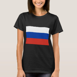 Russische vlag (Rusland) T-Shirt