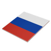 Russische vlag (Rusland) Tegeltje (Zijkant)