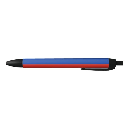 Russische vlag (Rusland) Zwarte Inkt Pen (Bodem)