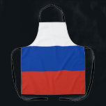Russische vlag schort<br><div class="desc">Patriottische vlag van Rusland.</div>