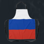 Russische vlag schort<br><div class="desc">Patriottische vlag van Rusland.</div>