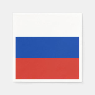 Russische vlag servetten