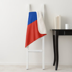 Russische vlag sherpa deken