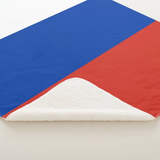 Russische vlag sherpa deken (3/4)