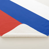 Russische vlag sherpa deken (3/4)