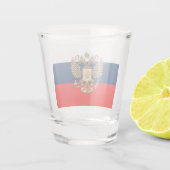 Russische vlag shot glas (Achterkant)