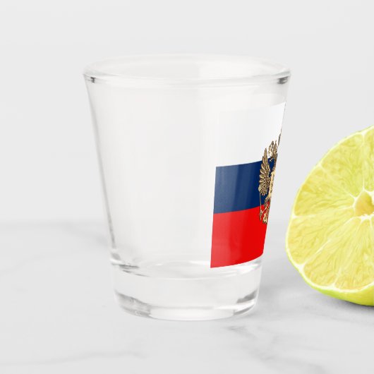 Russische vlag shot glas (Links)
