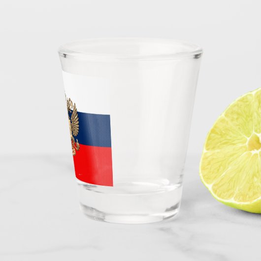 Russische vlag shot glas (Rechts)