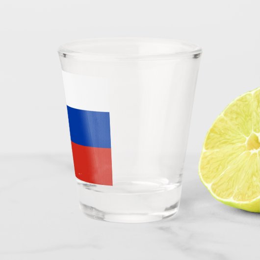 Russische vlag shot glas (Rechts)