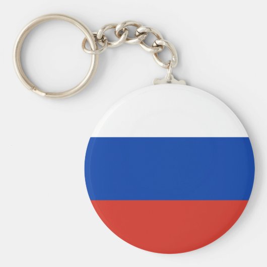 Russische vlag sleutelhanger (Voorkant)