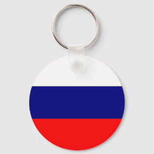 Russische vlag sleutelhanger