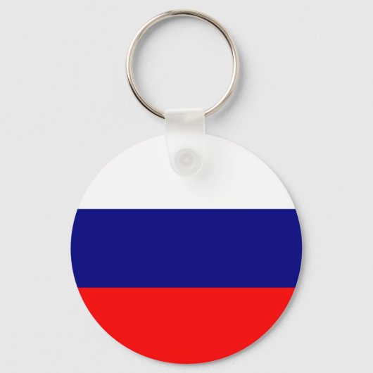 Russische vlag sleutelhanger (Voorkant)