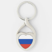 Russische vlag sleutelhanger (Voorkant)