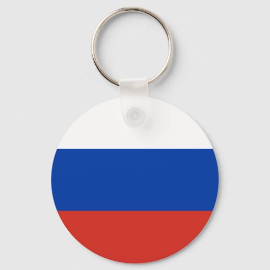Russische vlag sleutelhanger (Voorkant)
