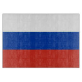 Russische vlag snijplank (Voorkant)