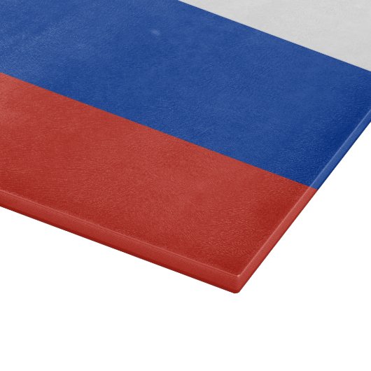 Russische vlag snijplank (Hoek)
