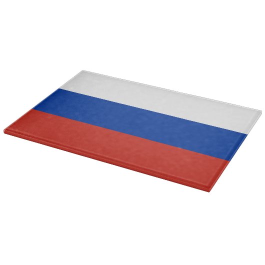 Russische vlag snijplank (Hoek)