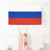 Russische vlag spandoek (Insitu)