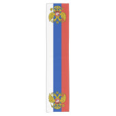 Russische vlag & Sports fan house decor / Rusland  Korte Tafelloper (Voorkant)