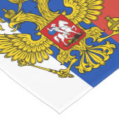 Russische vlag & Sports fan house decor / Rusland  Korte Tafelloper (Hoek)