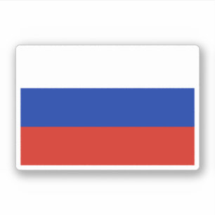 Russische vlag sticker
