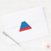 Russische vlag sticker (Envelop)