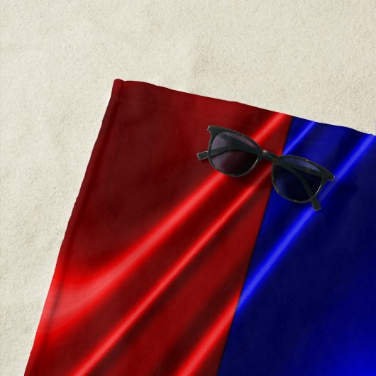 Russische vlag strandlaken (In situ)