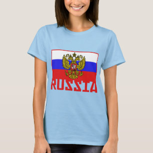 Russische vlag t-shirt