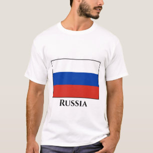 Russische vlag t-shirt