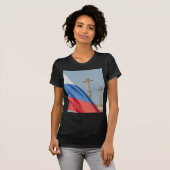 Russische vlag t-shirt (Voorkant volledig)