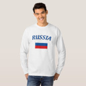 Russische vlag t-shirt (Voorkant volledig)