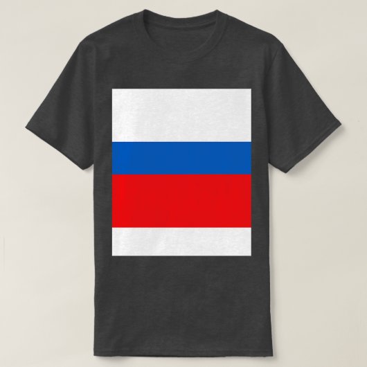 Russische vlag t-shirt (Design voorkant)