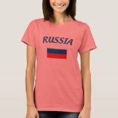 Russische vlag t-shirt (Voorkant)