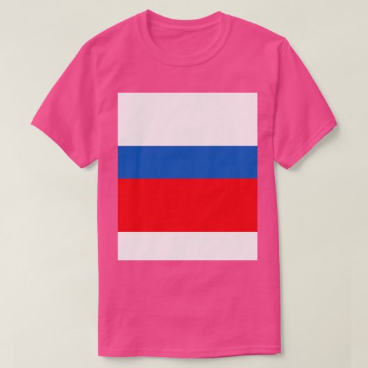 Russische vlag t-shirt (Design voorkant)