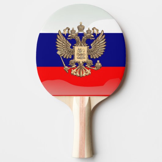 Russische vlag tafeltennisbatje (Voorkant)