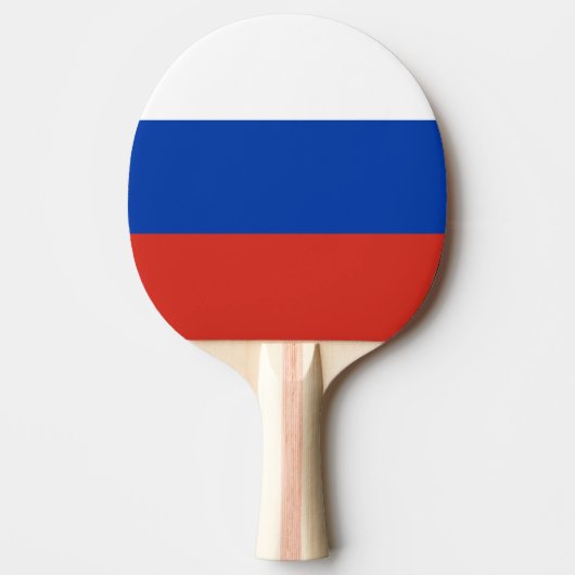 Russische vlag tafeltennisbatje (Voorkant)
