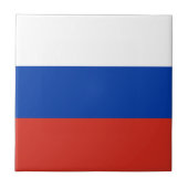 Russische vlag tegeltje (Voorkant)