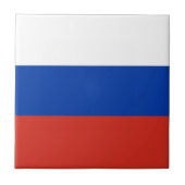 Russische vlag tegeltje (Voorkant)