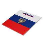 Russische vlag tegeltje (Zijkant)