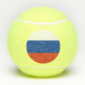 Russische vlag tennisballen (Achterkant)