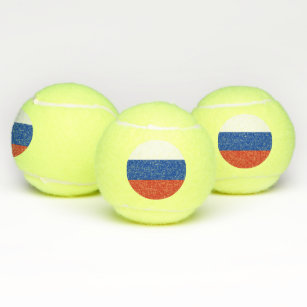 Russische vlag tennisballen