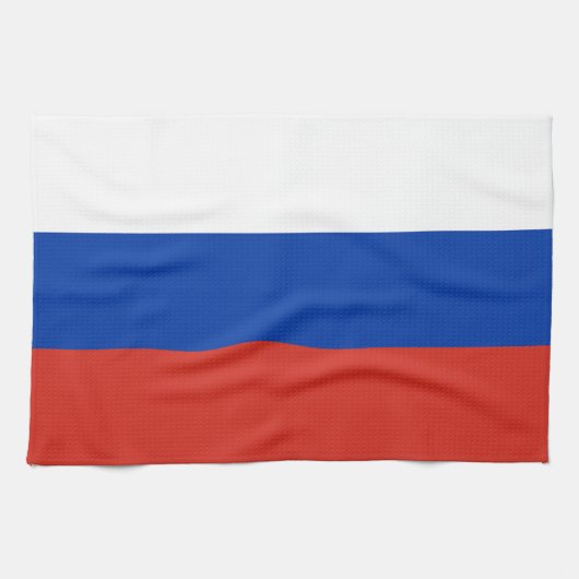 Russische vlag theedoek (Horizontaal)