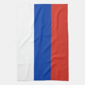 Russische vlag theedoek (Verticaal)